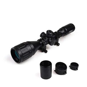 Goetland 3-9x50 Rifle Scope Rangefinder Illuminated Optics Sight Red & Green Hunting Red Gree