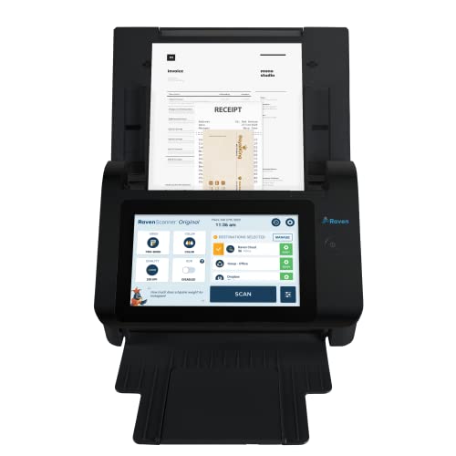 Raven Original Document Scanner - Huge Touchscreen