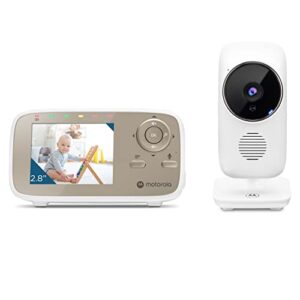 Motorola Nursery VM483 - Video Baby Monitors - Video Baby Monitor - 2.8 Inch Parental Unit - Infrared - Digital Zoom - Talk-Back Function
