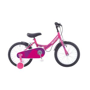 Wildtrak - 16 Inch Bike for Children 3-7 Years Old with Training Wheels - Pink