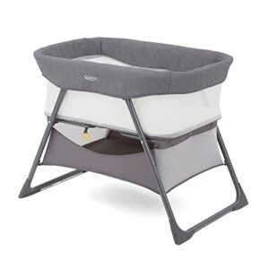 Graco Side-By-Side Bedside Bassinet/Crib
