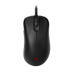 BenQ Zowie EC2-C Ergonomic Gaming Mouse for Esports | Paracord Cable & Mouse Wheel with 24 Levels | Matte Black Coating | Medium Desig