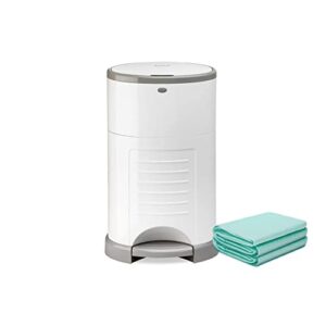Korbell Classic Nappy Bin & Disposable Liner Bundle Lasting Up to 10 months | 44 weeks Hygienic