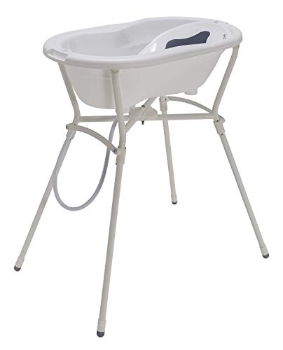 Rotho Babydesign Complete Bath Set with Bathtub and Folding Stand