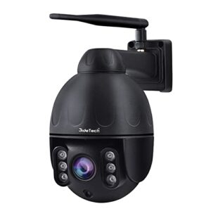 JideTech 5MP WiFi PTZ Camera Outdoor with Human Detection
