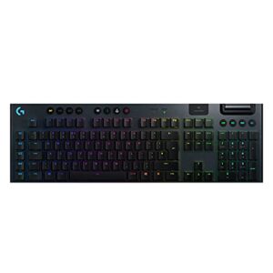 Logitech G915 LIGHTSPEED Wireless Mechanical Gaming Keyboard with low profile GL-Clicky key switches