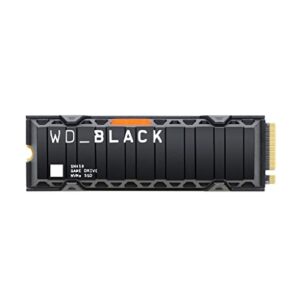 WD_BLACK SN850 1TB M.2 2280 PCIe Gen4 NVMe Gaming SSD with Heatsink - Works with PlayStation 5 up to 7000 MB/s read speed