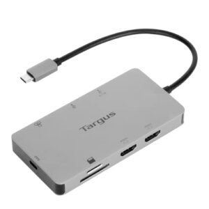 Targus Docking Station USB-C Dual HDMI 4K Monitor Display Ports