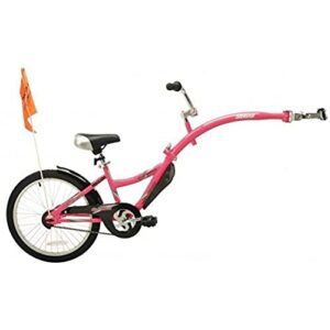 WeeRide Co Pilot Tagalong Children's Trailer Bike - Pink