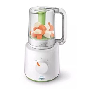 Philips Avent 2-in-1 Steamer and Blender - Steam and Blend Baby Food (Model SCF870/21)