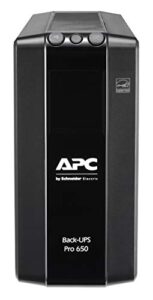 APC by Schneider Electric Back UPS Pro - BR650MI - UPS 650VA (6 IEC Outlets