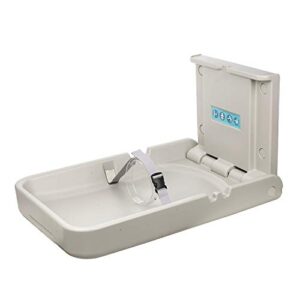 Modundry Baby Changing Table Safety Foldable Vertical Wall Mounted for Shopping Center