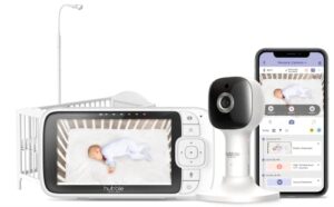 Hubble Connected Nursery Pal Skyview Smart Video Baby Monitor Wifi Camera with 5" Inch Screen