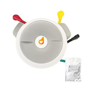 D-Heart ECG Monitor Bluetooth Connected To IOS & Android | Professional ECG Monitors For Home Use | Pocket ECG Machine Electrocardiograph For 8/12 Leads Electrocardiogram For Patients & Doctors