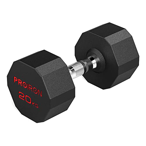 PROIRON Rubber Dumbbells Odorless