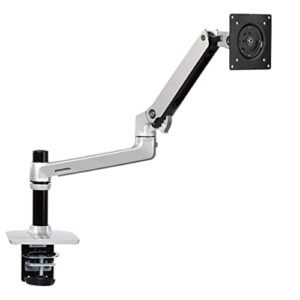 Amazon Basics High Quality Monitor Hub Arm Mount Aluminize Silve