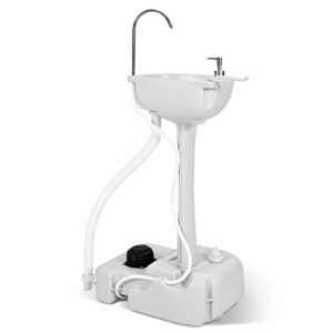 YITAHOME Portable Sink Camping Hand Washing Station with 17L Wash Basin Stand