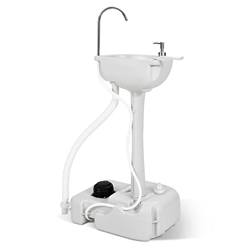 YITAHOME Portable Sink Camping Hand Washing Station with 17L Wash Basin Stand