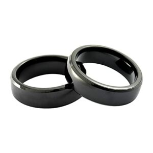 COLMO Model 3 Smart Ring Accessory for Tesla Model 3 Key Card Key Fob Replacement Ceramic RFID Smart Ring Support Customization Fast Priority Delivery Worldwide (9mm US7)