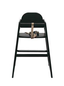 Safetots Simply Stackable Highchair (Black)