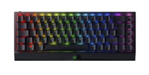 Razer BlackWidow V3 Mini HyperSpeed (Yellow Switch) - 65% Compact Mechanical Gaming Keyboard (Bluetooth