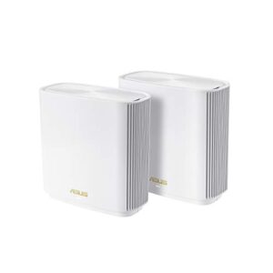 ASUS ZenWiFi AX Whole-Home Tri-Band Mesh WiFi 6 System(XT8)
