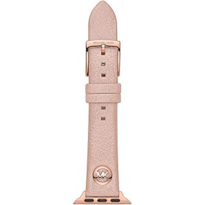 Michael Kors Women's 38/40mm Pink PVC Band for Apple Watch®