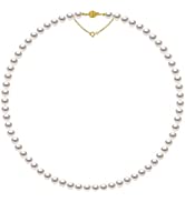 Pearls & Colors - Women's Earrings - Genuine Round AKOYA Cultured Pearls - Certified Japanese Ori...
