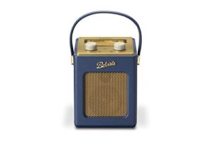 Roberts Radio Revival Mini DAB/DAB+/FM Digital Radio - Amazon Exclusive - Portable Radio - Midnight Blue