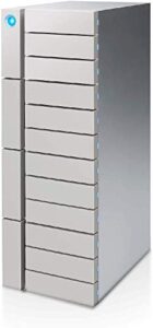 LaCie STFJ72000400 72 TB (12 x 6 TB) 12big Professional 12-Disk Thunderbolt 3 Desktop RAID for PC and Mac