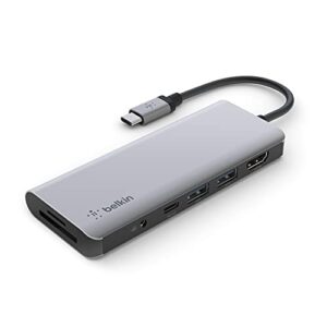 Belkin 7-in-1 MultiPort USB C Hub (with 4K HDMI