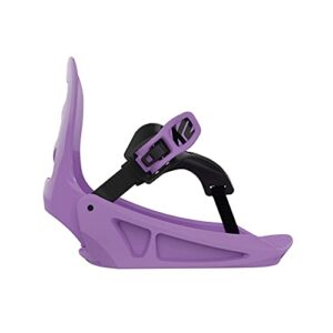 K2 Snowboarding Lil Kat 11F1017 Girls' Snowboard Bindings Purple S (EU: 33-36 / UK: 1-4 / Mondo: 200-230)