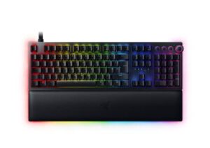 Razer Huntsman V2 Analog - Premium Gaming Keyboard with Analog Optical Switches (Ergonomic Wrist Rest