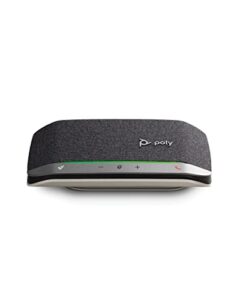 Poly Sync 20+ Bluetooth Speakerphone w/USB-A UC Bluetooth Adapter Personal Portable Speakerphone - Noise/Echo Reduction - Connect Wirelessly to PC/Mac/Cell Phone - Works w/Teams