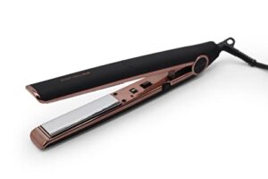 Corioliss C1 Hair Straightener for Women Professional Titanium Plates Flat Iron UK Plug Black Copper Soft Touch