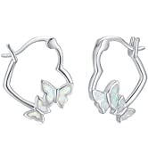 Ukrainian Flag Earrings Sterling Silver Stud Heart Earrings Ukrainian Gifts for Women Ukrainian F...