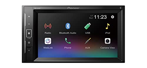 Pioneer DMH-A240BT Mechafree 6.2” touchscreen multimedia player with Smartphone Mirroring