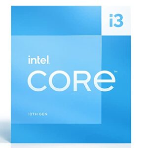 Intel Core13th Generation i3-13100 Desktop Processor (4 Core (4 P-Core)