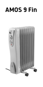AMOS 9-FIN OIL HEATER
