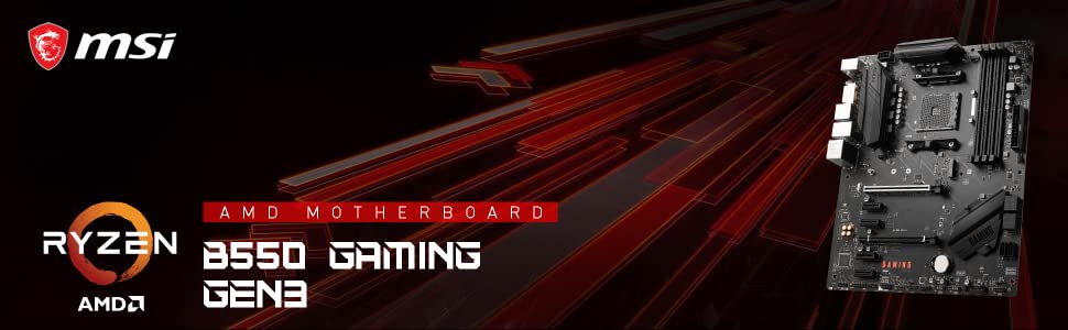 B550 GAMING GEN3 Banner