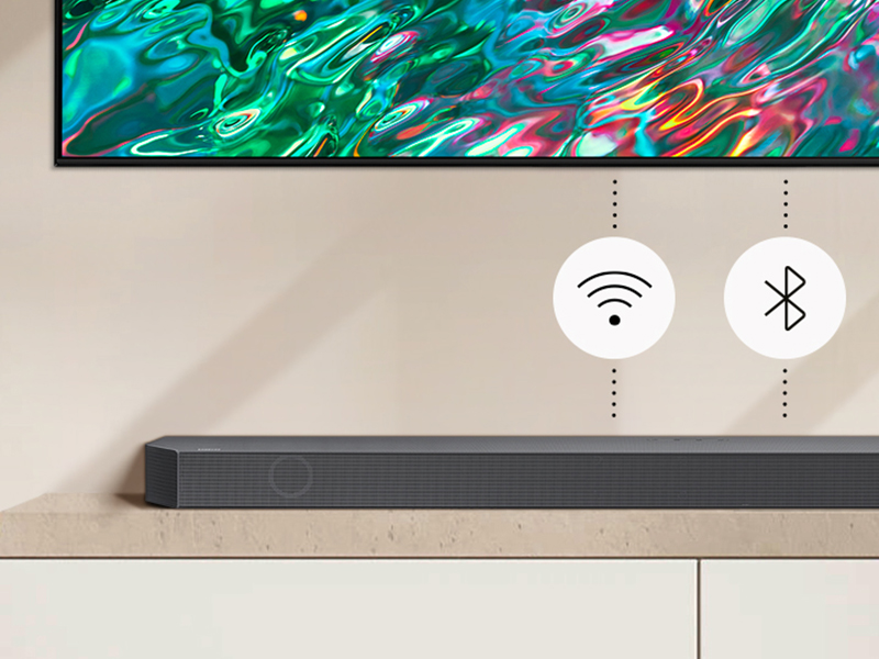 Wi-Fi and Bluetooth TV Connection