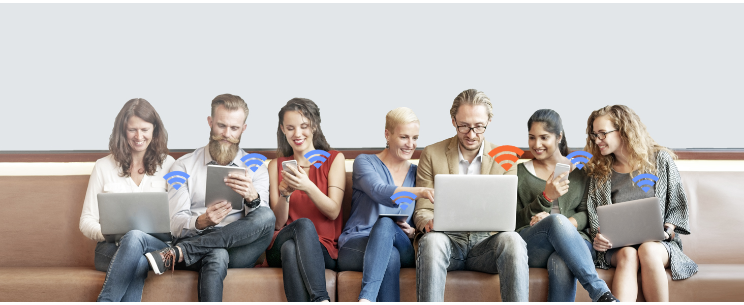 Guest Network Use your smartphone to easily setup guest-access and restricted-lists.