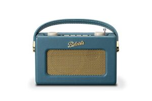 Roberts Rev-Uno Retro DAB+/FM Portable Radio with Bluetooth -Teal Blue