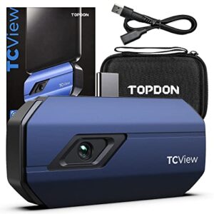 Topdon TC001 Thermal Imaging Camera Android Infrared Thermal imager 256x192 High Resolution Low Consumption of 0.25W Optimized Temperature Accuracy 50mk Heat Sensitivity