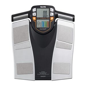 TANITA BC-545N Segmental Body Composition Scale On Screen Readings Per Body Part 10 Measurements Silve