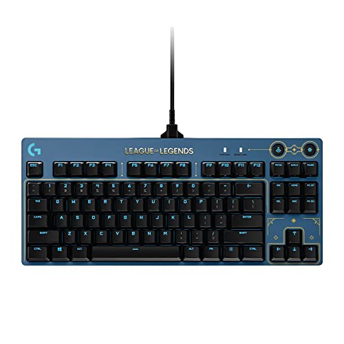 Logitech G PRO Mechanical Gaming Keyboard - Ultra-Portable Tenkeyless Design