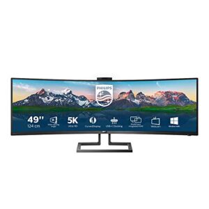 Philips 499P9H- 49 Inch Curved Dual QHD Monitor