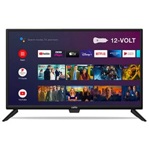 Cello ZRTG0242 Traveller 12 Volt 24” Smart Android TV with Freeview Play