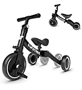 besrey 5 in 1 Balance Toddler Bike Kids Trike Toddler Tricycle ideal for 10 Months to 4 Years Old...