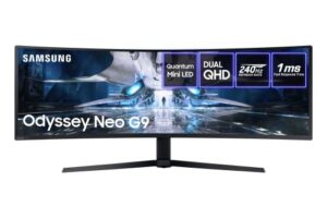 Samsung Odyssey Neo AG95 LS49AG950NUXXU 1000R D QHD Curved Gaming monitor with HDMI 2.1-240Hz